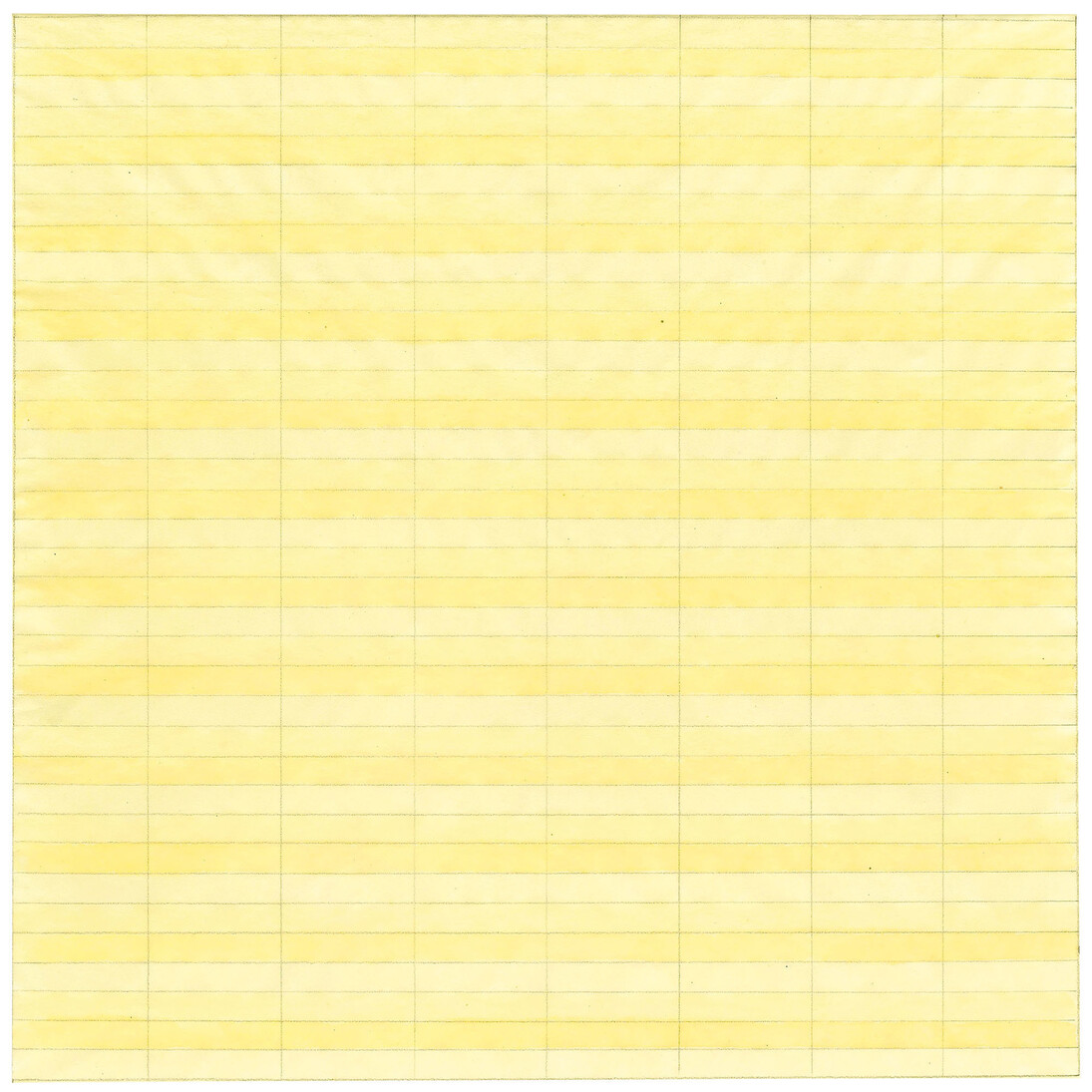 Agnes Martin (1912-2004), Untitled 1977, Private Collection, Photograph courtesy of Pace Gallery
© 2015 Agnes Martin / Artists Rights Society (ARS), New York
