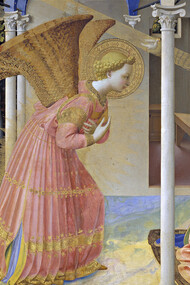 Beato Angelico, Annunciazione, particolare