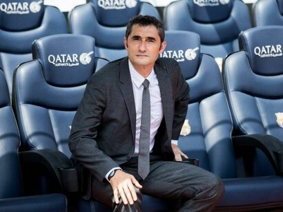 Valverde en el que será su banquillo a partir de la próxima temporada