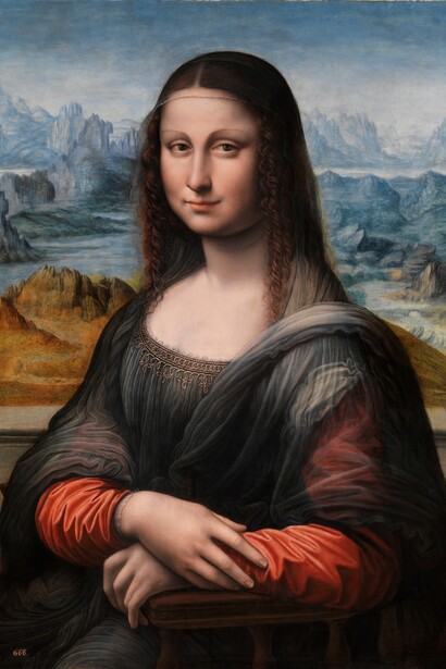 La Gioconda, copia del Museo del Prado, Madrid