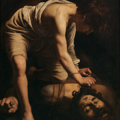 «David vencedor de Goliat» (1600), Caravaggio