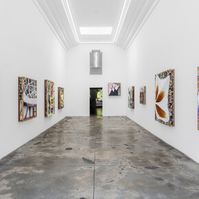 James Richards, Material abstraction, exhibition view. Courtesy of Lowell Ryan Projects Gallery
