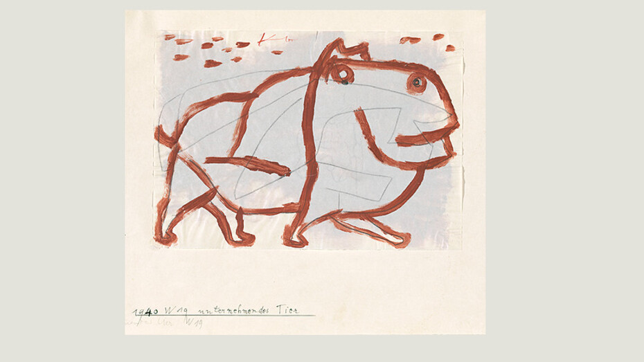 Paul Klee. Animality. Courtesy of Zentrum Paul Klee