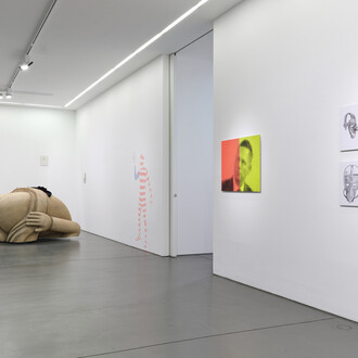 Alex Wissel, Katechon, exhibition view. Courtesy of Galerie Nagel Draxler
