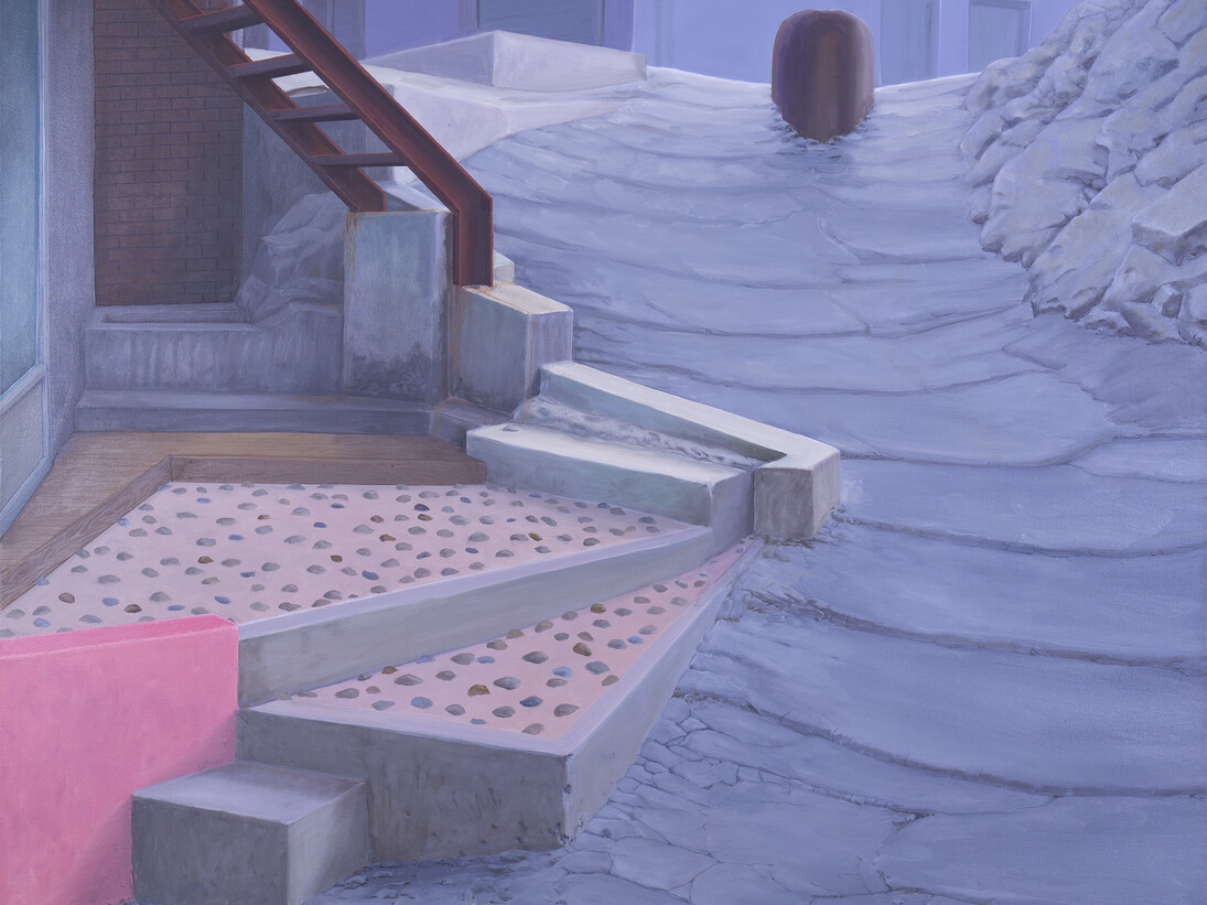 Ingo Baumgarten, Untitled (Concrete steps and way, Hongdoe, Seoul), 2009-14, courtesy of the artist and Hanmi Gallery