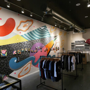 AngelOnce & GoopMassta, Exhibition view. Courtesy of Ewkuks