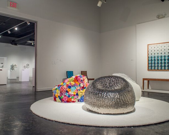 Annie Evelyn, Exhibition view. Courtesy of Houston Center for Contemporary Craft 