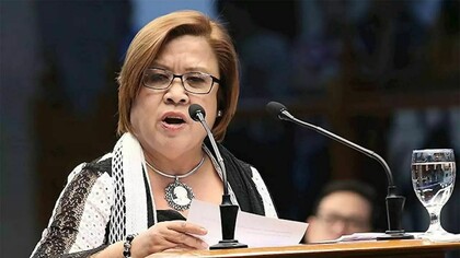 Philippine Senator Leila de Lima, one of the world’s best known political prisoners