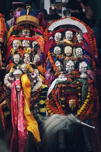 The Himachal mela festival is a vibrant celebration where local communities gather to honor their village deities, known as devtas, India