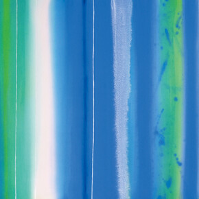 Michiko Sakurai, Field of Light, 2014, acrylic on cotton canvas, 80.3 x 100 cm
