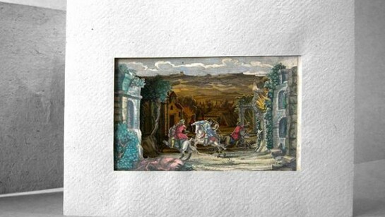 Carmencho Arregui,Il Teatrino (Unknown), 2006, Handmade paper, 220 x 160 x 60 mm