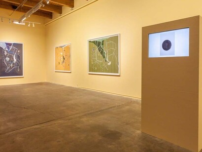 Dannielle Tegeder, Exhibition view. Courtesy of Carrie Secrist Gallery