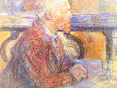 Van Gogh by Toulouse-Lautrec (1887)