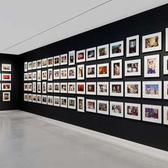 Nan Goldin, The ballad of sexual dependency, exhibition view. Courtesy of Gagosian Gallery