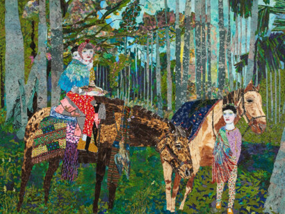 In a Time of Drought by Maria Berrio. Courtesy of Praxis