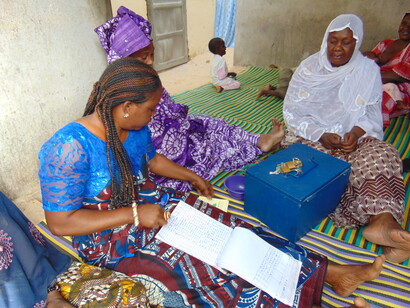 Dakar, Senegal. Asociación de mujeres para el crédito local
