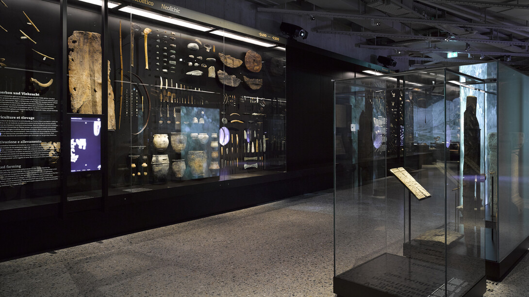 Su una superficie di circa 500 metri quadrati viene presentato il ricco patrimonio archeologico svizzero.
© Museo nazionale svizzero