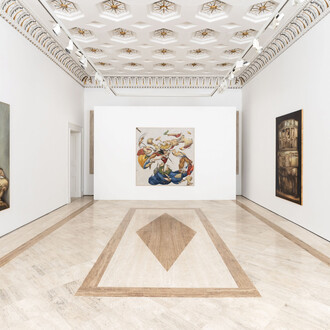 Cesar Santos, Manuscripts, exhibition view. Courtesy of Robilant+Voena Gallery
