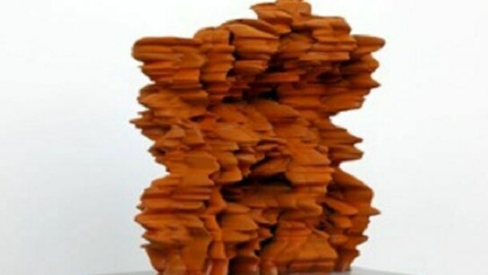 Untitled 65x56x49 cast iron 2011 Michael Richter