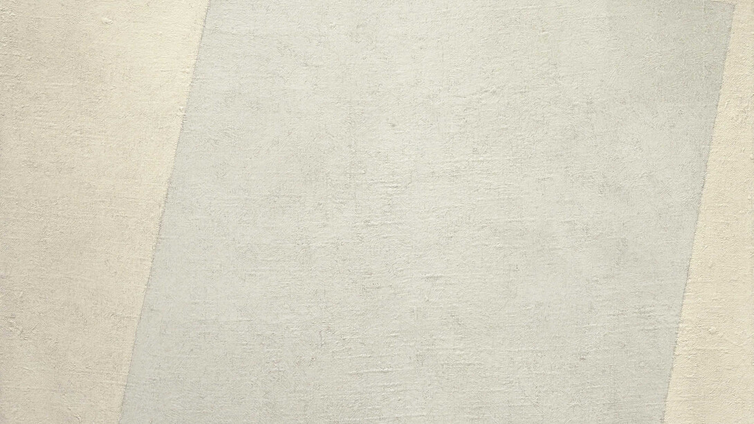 Braco sobre Branco (1918), Kazimir Malevich 