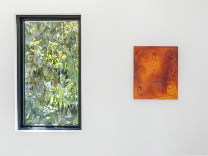 Megumi Shauna Arai, The tongue is the child of the heart, exhibition view. Courtesy of Nina Johnson