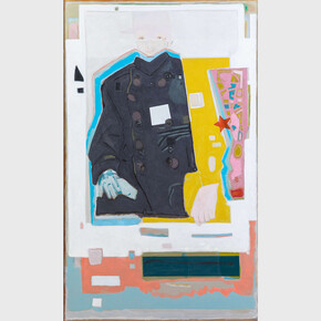 Jean- Michel Alberola, Vladimir Tatlin III, 2023. Huile sur toile, 146 × 89 × 3 cm — 57 1/2 × 35 × 1 1/4 in. Photo: Adrien Millot © Courtesy de l’artiste et Templon, Paris, Droits réservés © ADAGP, 2023