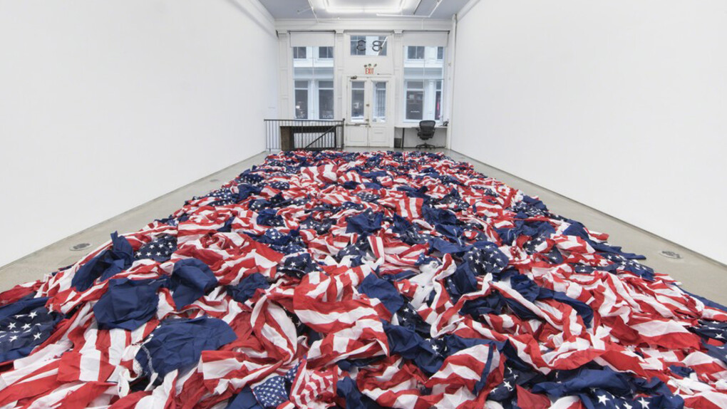 Flagwaste. Courtesy of Team (gallery, inc.)