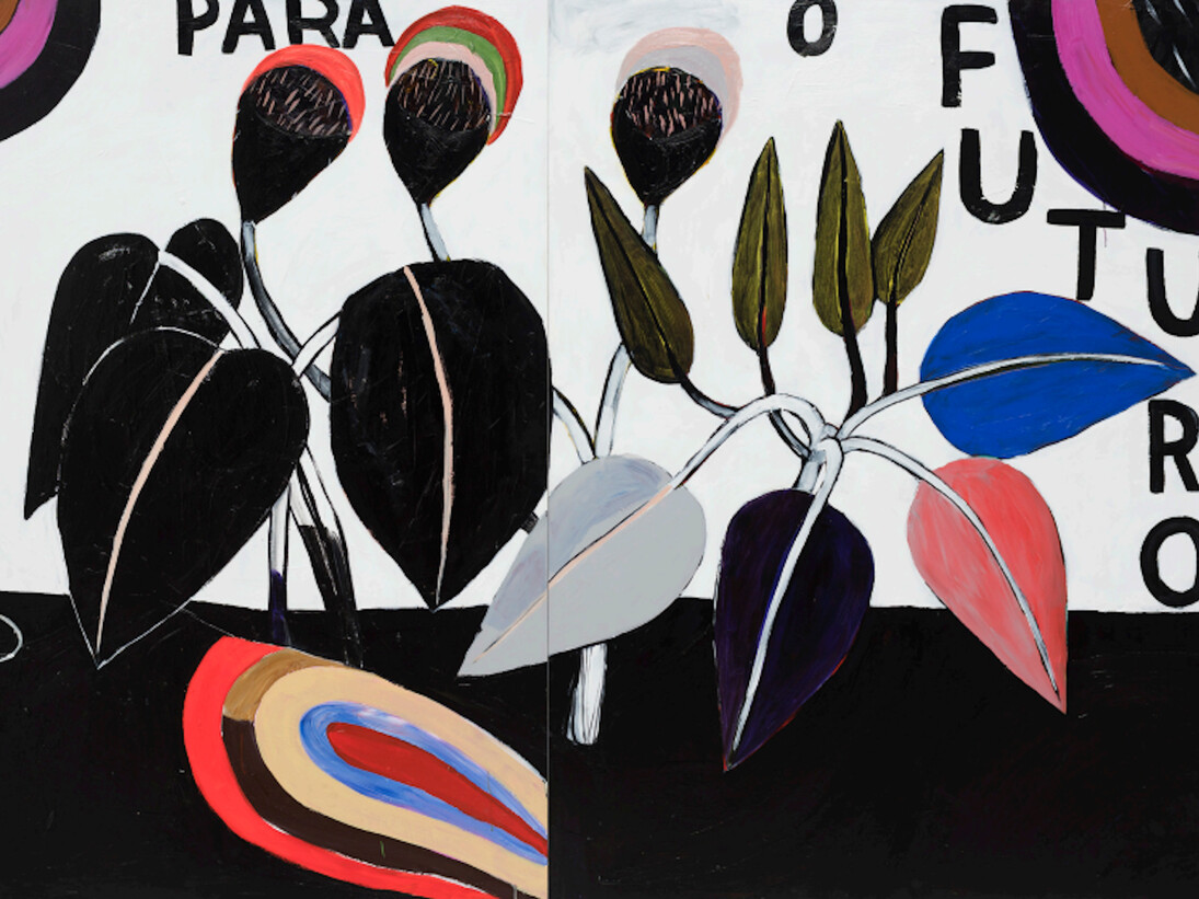 Sem título [Untitled], 2016, acrílica sobre madeira [acrylic on wood]. Ed.: única [unique]
150 x 220 cm. Courtesy of Casa Triangulo 