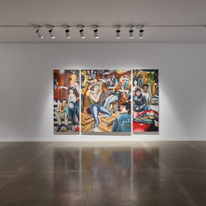 Yann Leto, Big city, exhibition view. Courtesy of JD Malat Gallery