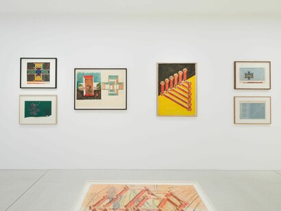 Mihai Olos, The knot, exhibition view. Courtesy of Galeria Plan B