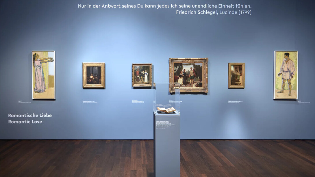 Various artists, Longing for Utopia. Painting and sculpture of romanticism, exhibition view. Courtesy of Arp Museum