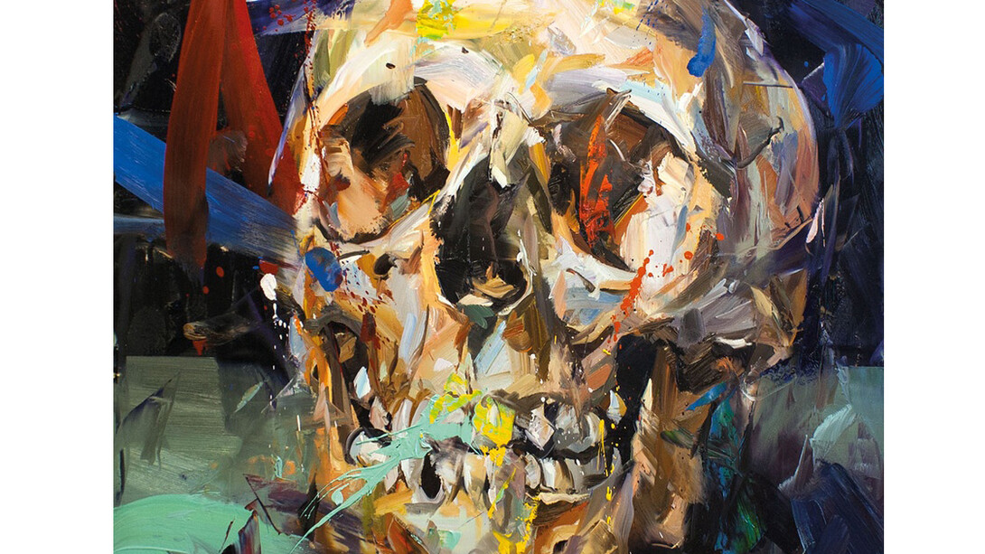 Paul Wright, Colossus, 2013, oil on canvas, 100 x 90 cm, 39 3/8 x 35 3/8 in, courtesy of Gallery Elena Shchukina