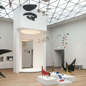 Calder in the Tower. Courtesy of Calder Foundation