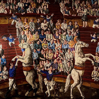 Natalya Nesterova, Circus. Courtesy of Hal Bromm