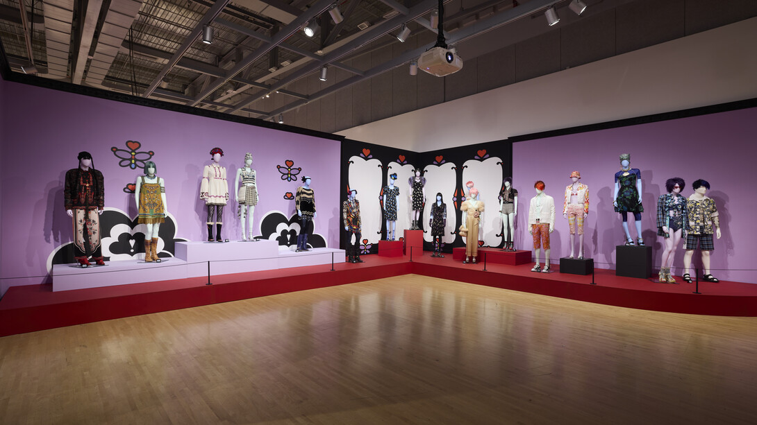 The world of Anna Sui, exhibition view. Courtesy of Phoenix Art Museum
