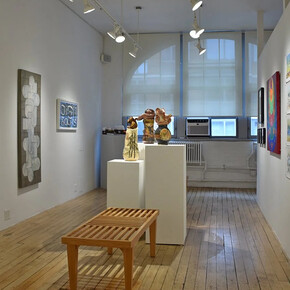 Various artists, Friends family III, exhibition view. Courtesy of Carter Burden Gallery