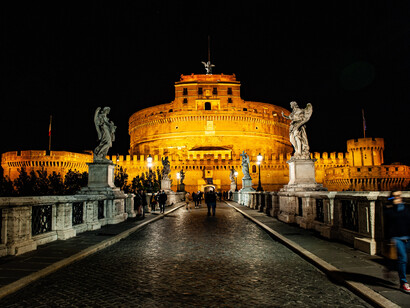 Ponte Sant'Angelo, Rome, Italy