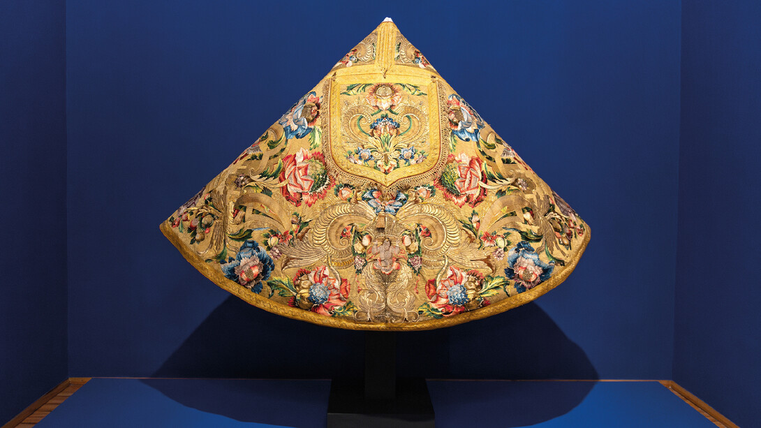 A través del ojo de la aguja, exhibition view. Courtesy of Museo Amparo