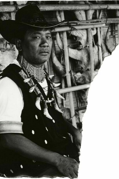 David Bailey (\*1938), Uncharted – Naga Hills, 2012, silver gelatin print on glossy fibre paper, printed 2011-2013, 20,7 x 18,7 cm © David Bailey, Courtesy: Daniel Blau Munich/London