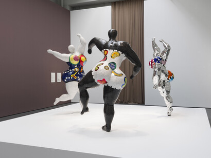 Nikification. Niki de Saint Phalle and Germany, exhibition view. Courtesy of Galerie Judin