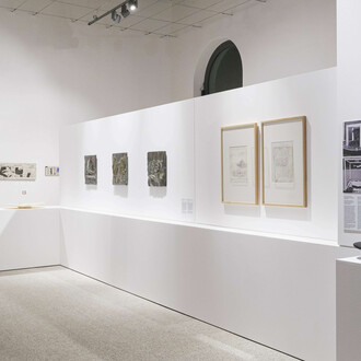 Sulle spalle dei giganti, vista della mostra. Per gentile concessione del LabOratorio degli Angeli