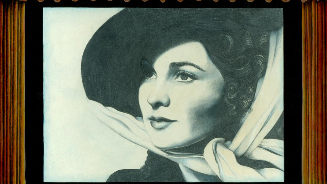 John Dove and Molly White, Vivien Leigh as Lady Hamilton by John Dove (detail), 1968. Courtesy of Paul Stolper Gallery