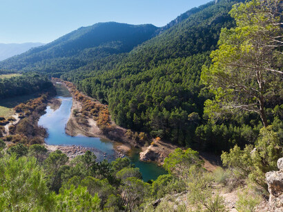 Parque natural de las Sierras de Carzola, Jaén, España