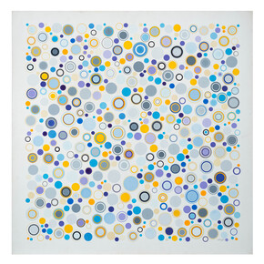 Antonio Asis, Geometría Libre, 1962. Gouache on paper (Cat. No. 4502), 30 5/16 in. x 29 13/16 in. Courtesy of the artist and Sicardi Gallery. Photography by Logan Sebastian Beck  