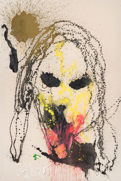 Jonathan Meese, Son of art: mummy rocks!, 2025. Courtesy of Tim Van Laere Gallery