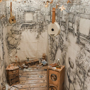 A Surrealist Collage. Courtesy of Antonine Catzéflis Gallery
