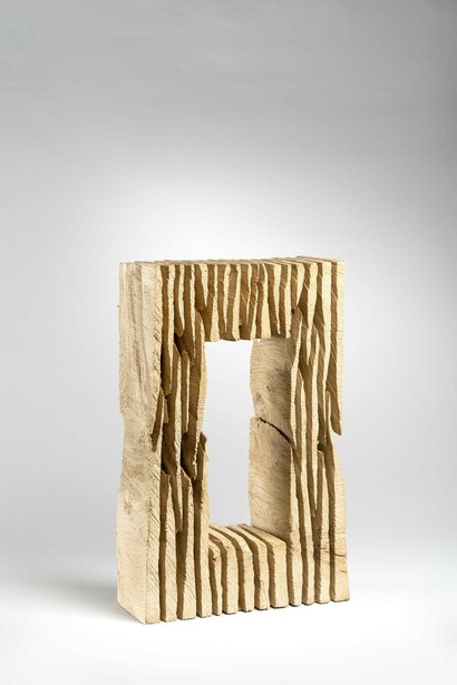 Sliced Frame, 2013, Quercia, 44x27,5x12 cm