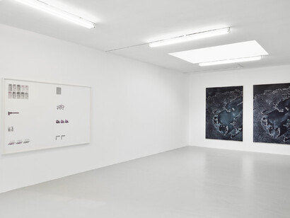Daniel Lefcourt, Anti-Scans, Installation view, 14 October – 15 November 2015, Campoli Presti, London
