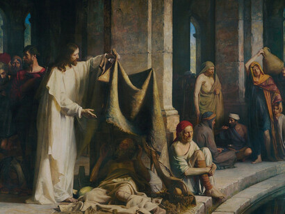 Jesús a lo suyo: acercándose a los pobres y sanándolos o, al menos, dándoles un poco de consuelo