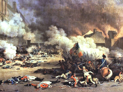 La Revolución francesa (1789-1799) fue un conflicto social y político, con diversos periodos de violencia, que convulsionó Francia